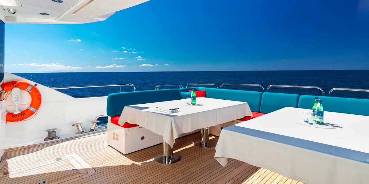 Аренда мега яхты 	Sunseeker 115 Predator в Сочи